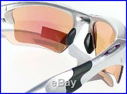 NEW Oakley HALF JACKET 2.0 Silver frame PRIZM Golf lens Sunglass 9154-60