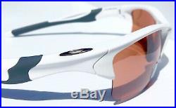 NEW Oakley HALF JACKET 2.0 White frame PRIZM Dark Golf lens Sunglass 9154-63