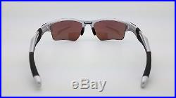 NEW Oakley Half Jacket 2.0 XL sunglasses Silver G30 Polarized 9154-06 Golf lens