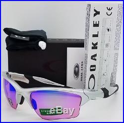 NEW Oakley Half Jacket 2.0 XL sunglasses Silver Prizm Golf 9154-60 AUTHENTIC G30