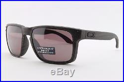 NEW Oakley Holbrook 9102-B7 Prizm Polarized Wood Sports Racing Golf Sunglasses