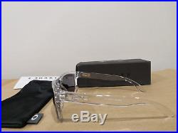 NEW Oakley Holbrook Sunglasses, Clear / Chrome Iridium, OO9102-06