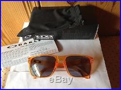 NEW Oakley Holbrook Sunglasses, Crystal Orange / Grey, OO9102-31