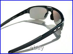 NEW Oakley MERCENARY Polished Black Semi-Rimless PRIZM Gray Lens Sunglass 9424