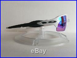 NEW Oakley Mens OO9295-06 Flak 2.0 Polished White/Prizm Golf Sunglasses