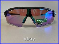 NEW! Oakley OJ9001-0331 RadarEV Path XS Steel/Prizm Golf Sunglasses (Youth Fit)