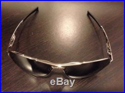 NEW Oakley Plaintiff Sunglasses in Polished Chrome / Chrome Iridium, OO4057-03