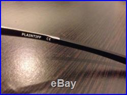 NEW Oakley Plaintiff Sunglasses in Polished Chrome / Chrome Iridium, OO4057-03