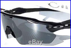 NEW Oakley RADAR EV PATH Black w Black Iridium BIKE GOLF Sunglass oo9208-07
