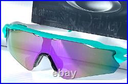 NEW Oakley RADAR EV PATH Matte Celeste POLARIZED Galaxy Violet Sunglass 9208