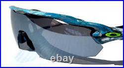 NEW Oakley RADAR EV PATH Sanctuary Swirl POLARIZED Galaxy Chrome Sunglass 9208