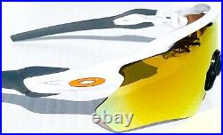 NEW Oakley RADAR EV PATH White w POLARIZED Galaxy Ruby Iridium Sunglass 9208