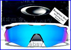 NEW Oakley RADAR EV PATH XS YOUTH White PRIZM Blue Mirror Lens Sunglass 9001-26