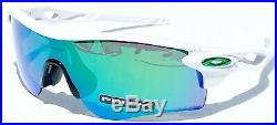 NEW Oakley RADAR White polished frame w PRIZM Jade Bike Golf Sunglass 9206-43