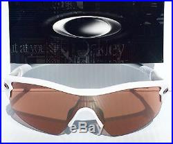 NEW Oakley RADER pitch Pearl WHITE w VR28 Black Iridium GOLF BIKE Sunglass 9051