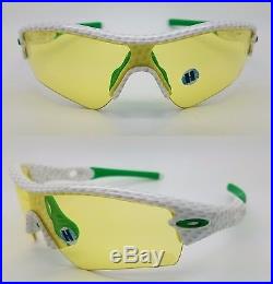 NEW Oakley Radar sunglasses Staple Golf Ball Yellow Path 24-219 Limited RARE NIB