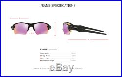 NEW Oakley Sunglasses Flak 2.0 XL PRIZM GOLF with Polished Black FREE SHIPPING