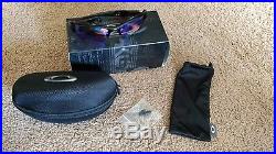 NEW Oakley Sunglasses Flak Jacket XLJ 24-428 Polished Black Prizm Golf
