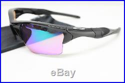 NEW Oakley Sunglasses Half Jacket 2.0 XL Polished Black Prizm Golf OO9154-49