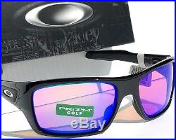 NEW Oakley TURBINE Black w PRIZM GOLF Tennis Lens Sunglass oo9263-30
