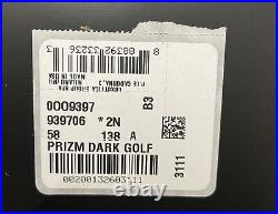 NEW Oakley Targetline Sunglasses OO9397-0658 White Prizm Dark Golf AUTHENTIC G30