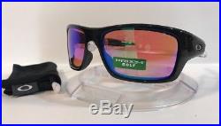 NEW Oakley Turbine sunglasses Polished Black + Prizm Golf Lenses oo9263-30