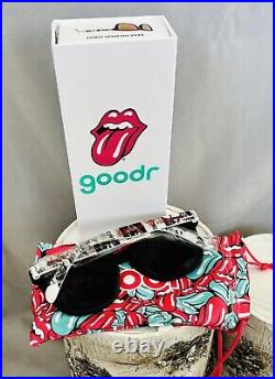 NIB Goodr EXILE ON MAIN STREET OG English Rolling Stones Running RARE Sunglasses