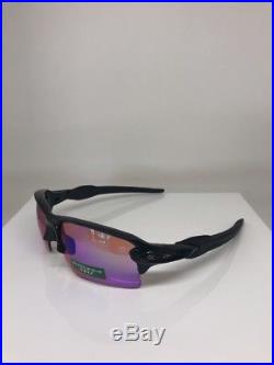 New OAKLEY Flak 2.0 XL Sunglasses C. Polished Black With Prizm Golf Lens 9188-05