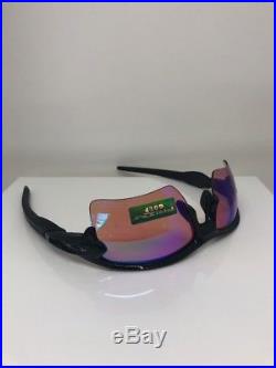New OAKLEY Flak 2.0 XL Sunglasses C. Polished Black With Prizm Golf Lens 9188-05
