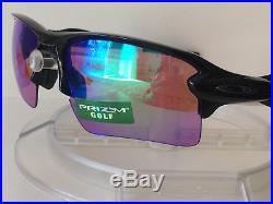 New OAKLEY Men's FLAK 2.0 XL PRIZM GOLF Sunglasses POLISHED BLACK OO9188-05