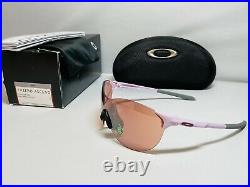 New Oakley Evzero Ascend Sunglasses Pink Frame Prizm Dark Golf Lens Womens