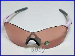 New Oakley Evzero Ascend Sunglasses Pink Frame Prizm Dark Golf Lens Womens