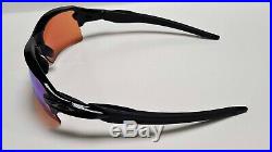 New Oakley FLAK 2.0 XL PRIZM GOLF Sunglasses Polished Black 009188-05