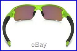 New Oakley Flak 2.0 Matte Uranium/Prizm Green Golf Sunglasses OO9271-08