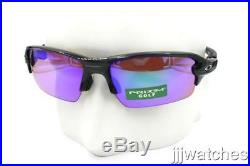 New Oakley Flak 2.0 Polished Black PRIZM Golf Sunglasses Asia Fit OO9271 09 $173
