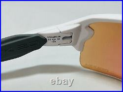 New Oakley Flak 2.0 Sunglasses Polished White PRIZM Golf Lens OO9295-06 59-12