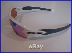 New Oakley Flak 2.0 Sunglasses Polished White Prizm Golf OO9295-06
