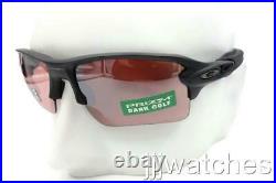 New Oakley Flak 2.0 XL Matte Black PRIZM Dark Golf Sunglasses OO9188 90-59 $184
