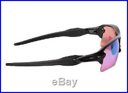 New Oakley Flak 2.0 XL PRIZM Golf Polished Black Sunglasses OO9188-05 59