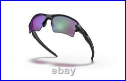 New Oakley Flak 2.0 XL Prizm Trail With Polished Black Frame Sunglasses Golf