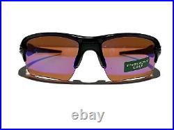 New! Oakley Flak 2.0 XL Sunglasses Polished Black Prizm Golf OO9188-05