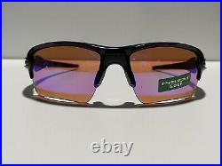 New! Oakley Flak 2.0 XL Sunglasses Polished Black Prizm Golf OO9188-05