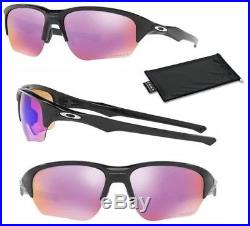New Oakley Flak Beta Prizm Golf Sunglasses Polished Black Frame Free Shipping