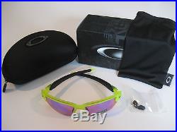 New Oakley Flak Jacket 2.0 XL Sunglasses Uranium Prizm Golf OO9188-11