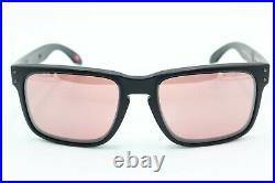 New Oakley Holbrook Oo9102-k055 Black Prizm Golf Iridium Authentic Sunglasses