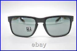 New Oakley Oo9102-d655 Holbrook Black Prizm Pol Authentic Sunglasses Rx 57-18