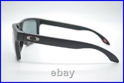 New Oakley Oo9102-d655 Holbrook Black Prizm Pol Authentic Sunglasses Rx 57-18