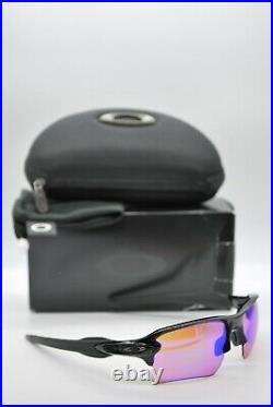 New Oakley Oo9188-05 Flak 2.0 XL Black Prizm Golf Authentic Sunglasses Rx 59-12