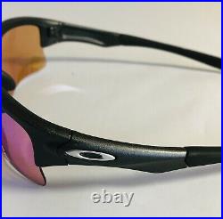 New Oakley Quarter Jacket Youth Sunglasses Steel Frame Color With Prizm Golf Lens