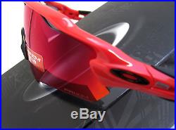 New Oakley Radar EV Path Asia Fit Redline / Prizm Golf Sunglasses OO9275-13